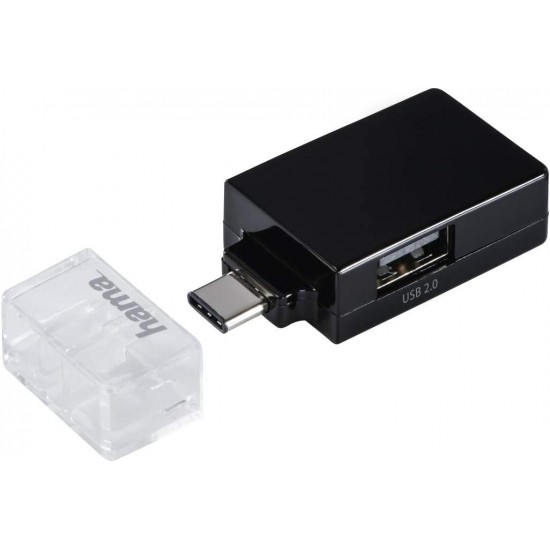 Hama USB C Hub 1: 3" Pocket, 1 USB A 3.1, 2 USB A 2.0
