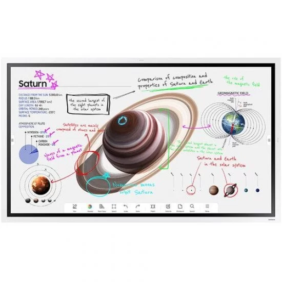 Samsung Flip Pro 55" 4K Interactive Touchscreen LED Display (Model : LH55WMBWBGCXZA)