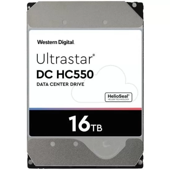 Western Digital Ultrastar DC HC550 SATA Enterprise Hard Drive 16TB