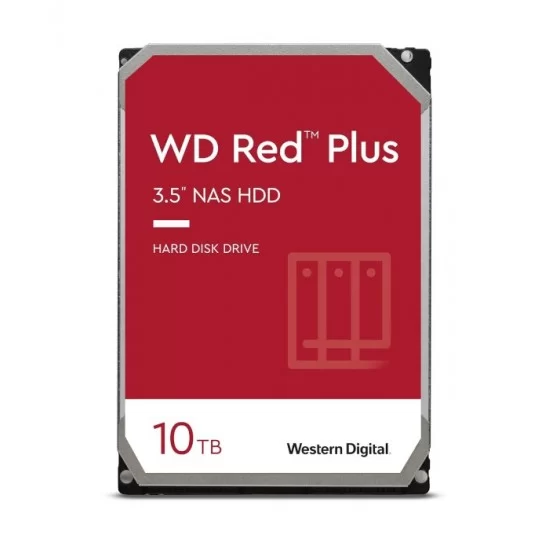 Western Digital Red Plus NAS Hard Drive 10TB
