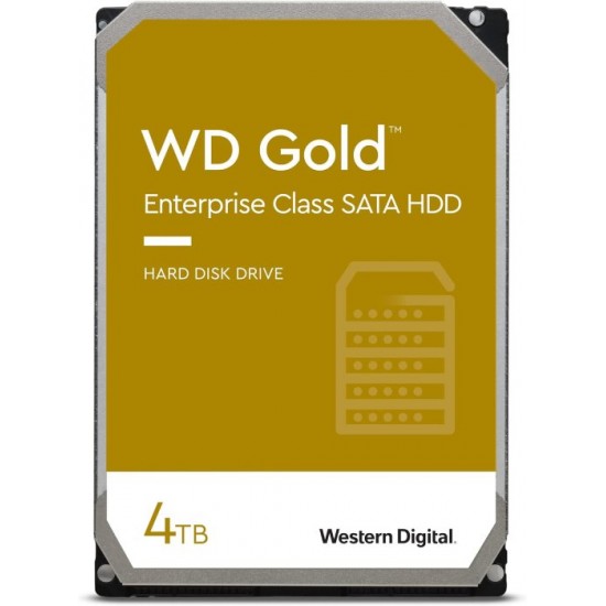 WD Gold Enterprise Class SATA HDD 4TB