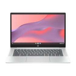 HP Chromebook 14a 14-inch – Intel N200 / HD Display / 128GB UFS / 4GB LPDDR5 / Intel UHD Graphics / ChromeOS / Glacier Silver – [14a-nf0131wm]