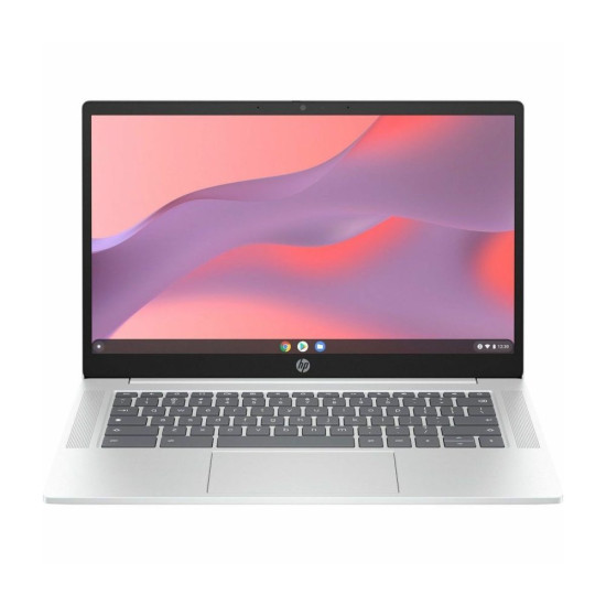 HP Chromebook 14a 14-inch – Intel N200 / HD Display / 128GB UFS / 4GB LPDDR5 / Intel UHD Graphics / ChromeOS / Glacier Silver – [14a-nf0131wm]