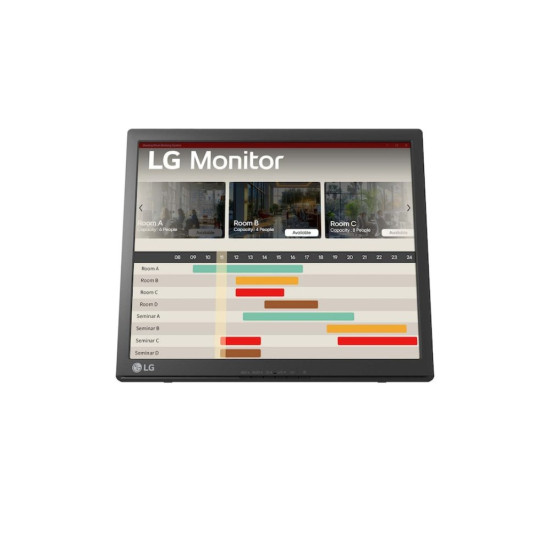 LG 17BR30T-B (2024) 17-inch SXGA Touch Monitor – 1280×1024 / TN / 5ms / VGA / USB 2.0 / Black – [17BR30T-B.AMA]