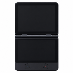 iFLYTEK Dual-Screen AI Translator 2.0 – 5G / Dual Tilting Screens / 143 Languages / 16MP Camera / Black – [AIT-2511]