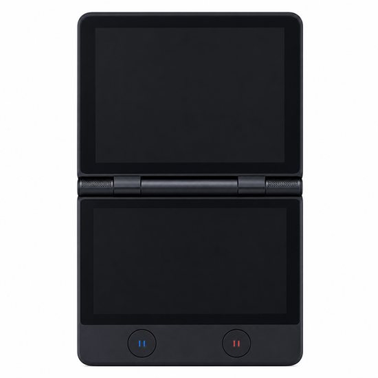 iFLYTEK Dual-Screen AI Translator 2.0 – 5G / Dual Tilting Screens / 143 Languages / 16MP Camera / Black – [AIT-2511]