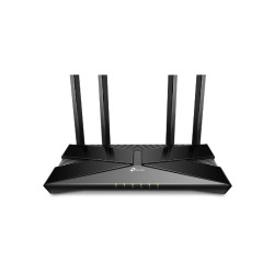 TP-Link Archer AX23 AX1800 Dual-Band Wi-Fi 6 Router – Dual-Core CPU / 1201 Mbps 5 GHz + 574 Mbps 2.4 GHz / 1 Gigabit WAN + 4 Gigabit LAN / Black – [Archer AX23]