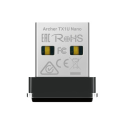 TP-Link AX300 Nano Wi-Fi 6 Wireless USB Adapter – 287 Mbps / USB 2.0 / 2.4GHz / Windows & Linux – [Archer TX1U Nano]