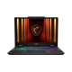 MSI Cyborg 15 Gaming Laptop – Intel Core 7-240H / 15.6-inch FHD 144Hz / 1TB SSD / 16GB RAM / RTX 5070 8GB / Windows 11 Home / 4-Zone RGB Keyboard / Translucent Black – [B2RWGKG-409US]