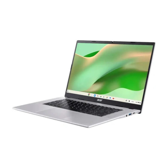 Acer Chromebook 315 Laptop – Intel N50 / 15.6-inch FHD IPS Touchscreen / 128GB Storage / 8GB LPDDR5 RAM / Intel UHD Graphics / ChromeOS / English (US) Keyboard / Silver – [CB315-7HT-C7GN]