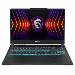 MSI Cyborg 15 Gaming Laptop – Intel Core 9 270H / 15.6-inch FHD 144Hz IPS-Level / 512GB SSD / 16GB RAM / 8GB NVIDIA GeForce RTX 5060 Graphics / Windows 11 Home / Backlit English & Arabic Keyboard / Translucent Black – [9S7-15Q342-1091]