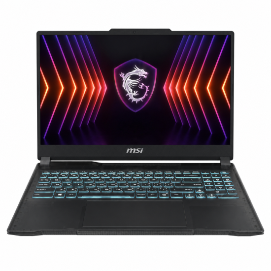 MSI Cyborg 15 Gaming Laptop – Intel Core 9 270H / 15.6-inch FHD 144Hz IPS-Level / 512GB SSD / 16GB RAM / 8GB NVIDIA GeForce RTX 5060 Graphics / Windows 11 Home / Backlit English & Arabic Keyboard / Translucent Black – [9S7-15Q342-1091]