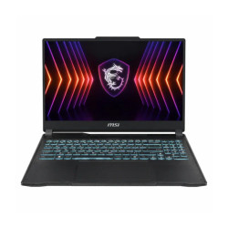 MSI Cyborg 15 Gaming Laptop – Intel Core 9 270H / 15.6-inch FHD 144Hz / 512GB SSD / 16GB RAM / 8GB NVIDIA GeForce RTX 5060 Graphics / Windows 11 Home / Backlit English & Arabic Keyboard / Translucent Black – [9S7-15Q342-1091]