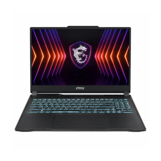MSI Cyborg 15 Gaming Laptop – Intel Core 9 270H / 15.6-inch FHD 144Hz / 512GB SSD / 16GB RAM / 8GB NVIDIA GeForce RTX 5060 Graphics / Windows 11 Home / Backlit English & Arabic Keyboard / Translucent Black – [9S7-15Q342-1091]
