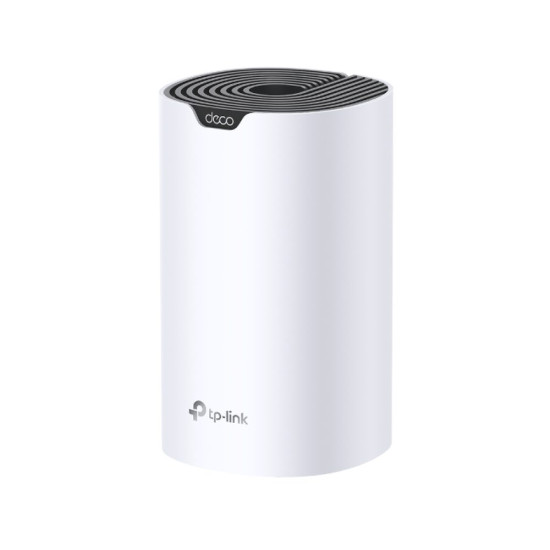 TP-Link Deco S7 AC1900 Dual-Band Wi-Fi 5 Mesh System (1-Pack) – 1300Mbps 5GHz / 600Mbps 2.4GHz / 3× Gigabit Ports – [Deco S7(1-pack)]