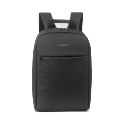 Genuine Elite Laptop Backpack – Up to 15.6-inch / Water-Resistant Polyester / Dark Grey – [GN-B1415DG]