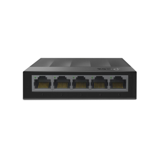 TP-Link LiteWave 5-Port Gigabit Unmanaged Desktop Switch – 5× 10/100/1000Mbps RJ45 / Fanless / Plug and Play – [LS1005G]