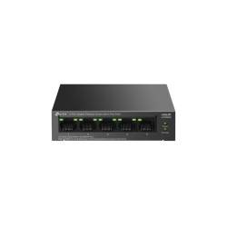 TP-Link LiteWave 5-Port Gigabit PoE+ Desktop Switch – 4-Port 802.3af/at / 65W PoE Budget / Fanless – [LS105GP]