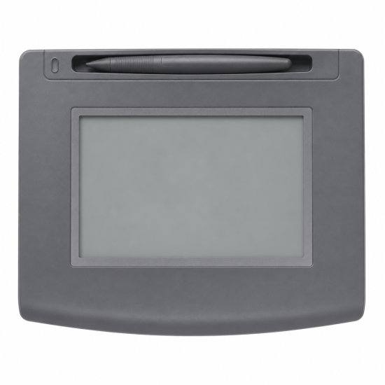 Wacom STU-430 Signature Pad – 4.5-inch Monochrome LCD / 320 x 200 / USB / Gray – [STU-430]