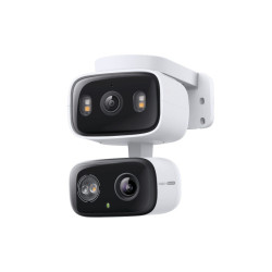 TP-Link Tapo Indoor/Outdoor Dual-Lens Pan/Tilt Security Camera – Dual 2K / 2.4GHz Wi-Fi / IP65 – [Tapo C246D]