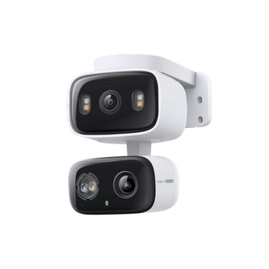 TP-Link Tapo Indoor/Outdoor Dual-Lens Pan/Tilt Security Camera – Dual 2K / 2.4GHz Wi-Fi / IP65 – [Tapo C246D]