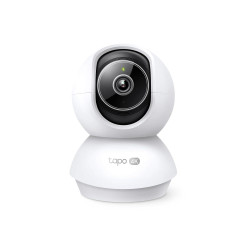 TP-Link Tapo C250 4K Pan/Tilt AI Home Security Wi‑Fi Camera – 8MP / 360° Horizontal & 116° Vertical Coverage / 2.4GHz Wi‑Fi / microSD up to 512GB – [C250 V1]