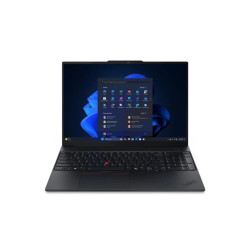 Lenovo ThinkPad E16 Gen 3 Laptop – Intel Core Ultra 5 226V / 16-inch WUXGA IPS / 512GB SSD / 16GB LPDDR5x RAM / Integrated Intel Arc Graphics 130V / Windows 11 Pro / Arabic & English Keyboard / Black – [22AY000SGR]