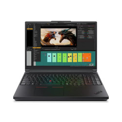 Lenovo ThinkPad P16 Gen 3 Mobile Workstation – Intel Core Ultra 9 275HX / 16-inch WQUXGA / 1TB SSD / 64GB RAM / NVIDIA RTX PRO 3000 12GB / Windows 11 Pro / Arabic & English Keyboard / Black – [21RQ000NGR]