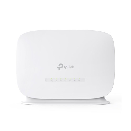 TP-Link 300 Mbps Wireless N 4G LTE Router – 150 Mbps 4G Download / 300 Mbps 2.4 GHz Wi-Fi / Nano SIM / 2× Fast Ethernet – [TL-MR105]