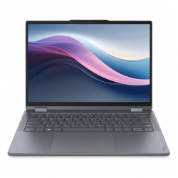 Lenovo Yoga 7i 2-in-1 Aura Edition (2026) Laptop – Intel Core Ultra 7 355 / 14-inch WUXGA OLED Touchscreen / 1TB SSD / 32GB RAM / Intel Graphics / Windows 11 Home / English & Arabic Keyboard / Luna Grey – [83TC001XAX]