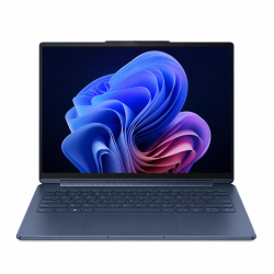 Lenovo Yoga 9 2-in-1 14IPH11 Laptop – Intel Core Ultra 7 355 / 14-inch 2.8K OLED 120Hz / 1TB SSD / 32GB RAM / Intel Graphics / Windows 11 Home / English & Arabic Keyboard / Cosmic Blue – [83SE002BAX]